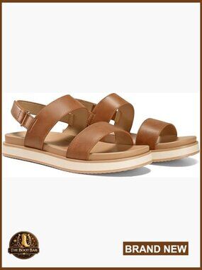 Women's Arch Support Adjustable Strap Flat Sandals Platform Comfort Footbed